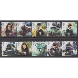 Great Britain - 2018 - Nb 4690/4699 - Cinema - Literature