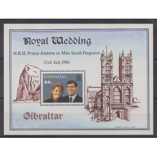 Gibraltar - 1986 - Nb BF9 - Royalty