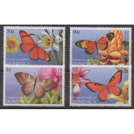 Dominique - 2004 - No 3028/3031 - Insectes