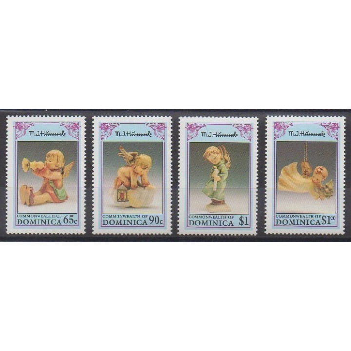 Dominique - 1992 - No 1441/1444 - Noël
