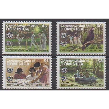 Dominique - 1985 - No 858/861 - Enfance