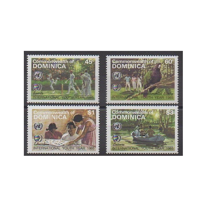 Dominique - 1985 - No 858/861 - Enfance