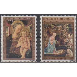 Centrafricaine (République) - 1972 - No 108/109 - Peinture