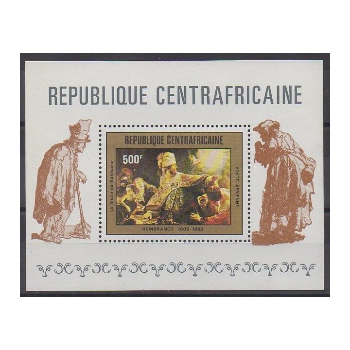 Central African Republic - 1981 - Nb BF44 - Paintings