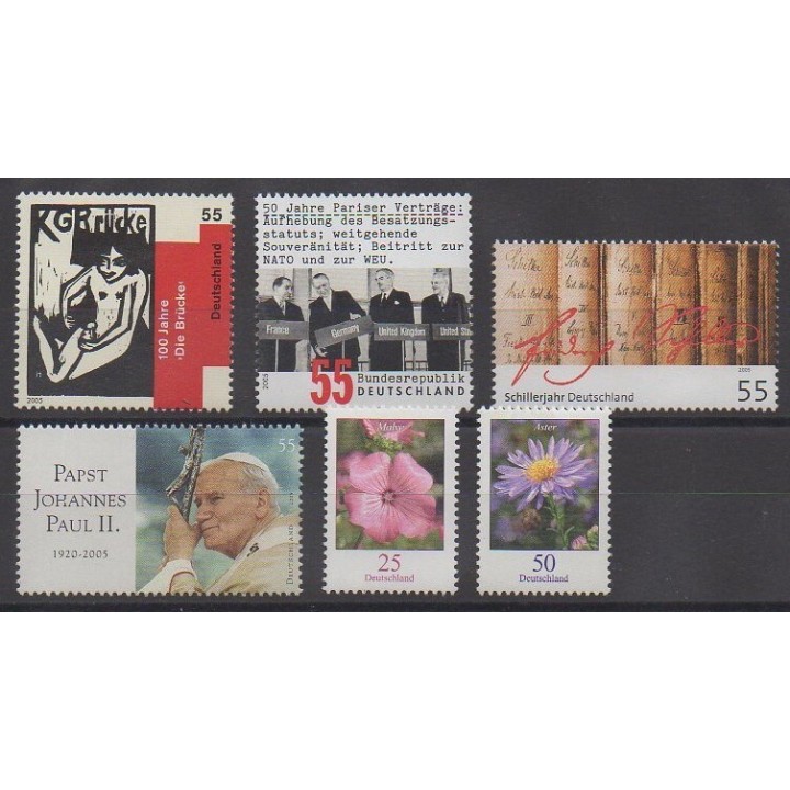 Allemagne - 2005 - No 2283/2288