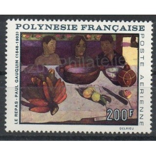 Timbres - Thème peinture - Polynésie - Poste aérienne - 1968- No PA 25