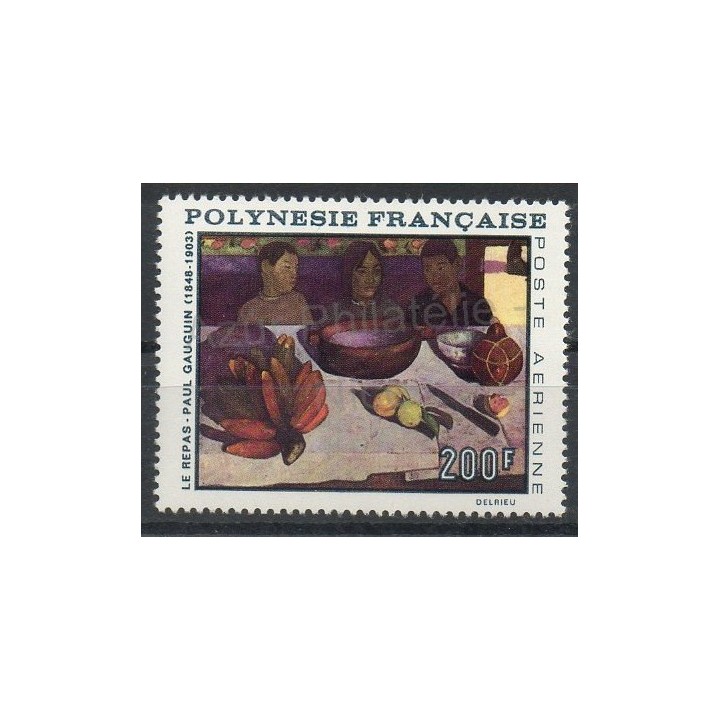 Timbres - Thème peinture - Polynésie - Poste aérienne - 1968- No PA 25