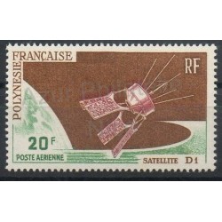 Polynésie - Poste aérienne - 1966 - No PA19 - Espace 