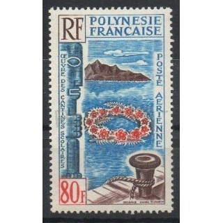 Timbres  - Polynésie - Poste aérienne - 1965 - No PA 15