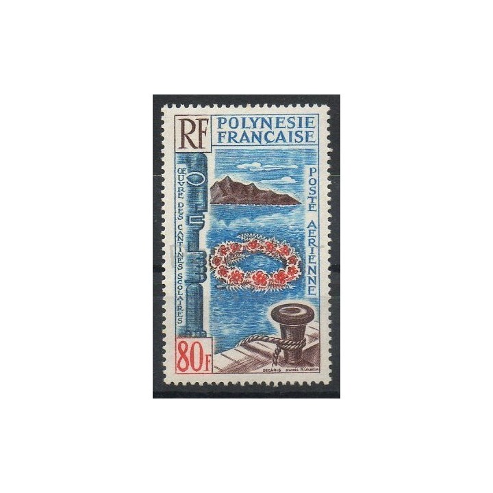 Timbres  - Polynésie - Poste aérienne - 1965 - No PA 15