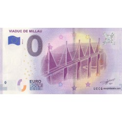 Euro banknote memory - 12 - Viaduc de Millau - 2019-2