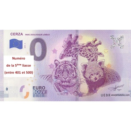 Euro banknote memory - 14 - Parc Zoologique Lisieux - 2019-4