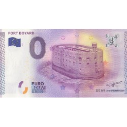 Euro banknote memory - 17 - Fort Boyard - 2015