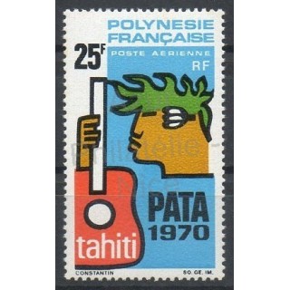 Stamps - Theme music - Polynesia - Airmail - 1969- Nb PA 28