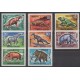 Mongolie - 1967 - No 405/412 - Animaux préhistoriques