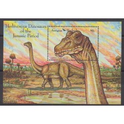 Antigua and Barbuda - 1992 - Nb BF222 - Prehistoric animals