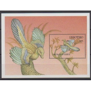 Lesotho - 1992 - Nb BF94 - Prehistoric animals