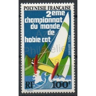 Timbres - Thème sports divers - Polynésie - Poste aérienne - 1974- No PA 83