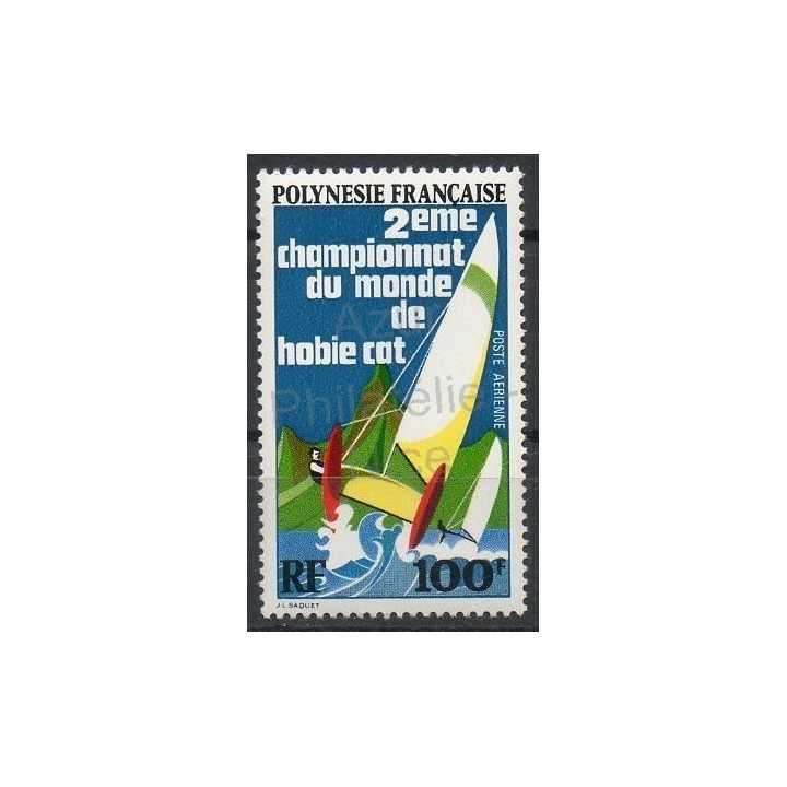 Timbres - Thème sports divers - Polynésie - Poste aérienne - 1974- No PA 83