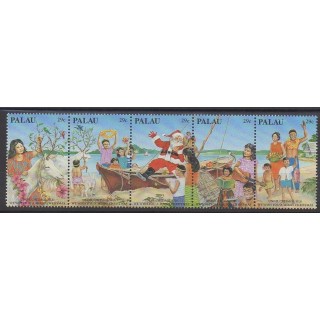 Palau - 1993 - No 557/561 - Noël