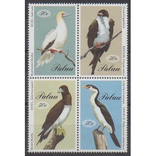 Palau - 1994 - No 622/625 - Oiseaux