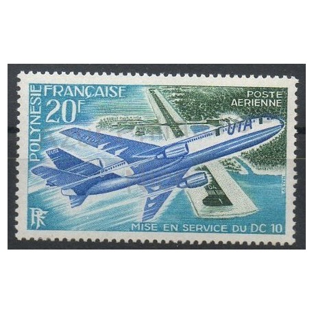 Polynésie - Poste aérienne - 1973 - No PA74