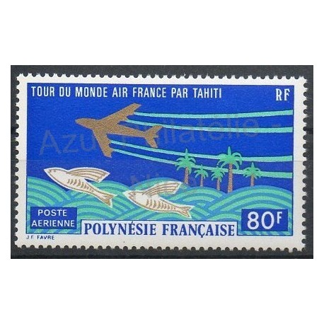 Polynésie - Poste aérienne - 1973 - No PA73