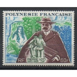 Polynésie - Poste aérienne - 1973 - No PA76 - Célébrités