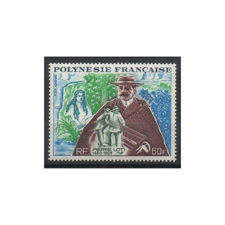 Stamps - Theme celebrities - Polynesia - Airmail - 1973- Nb PA 76