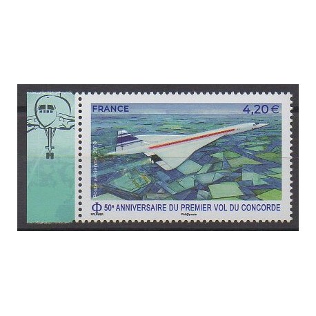 France - Poste aérienne - 2019 - No PA83a - Aviation - Concorde