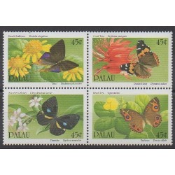 Palau - 1990 - No 325/328 - Insectes