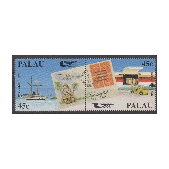 Palau - 1990 - Nb 354/355 - Postal Service