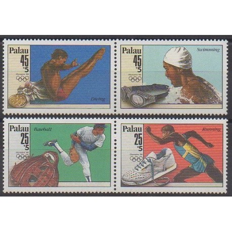 Palau - 1988 - No 220/223 - Jeux Olympiques d'été