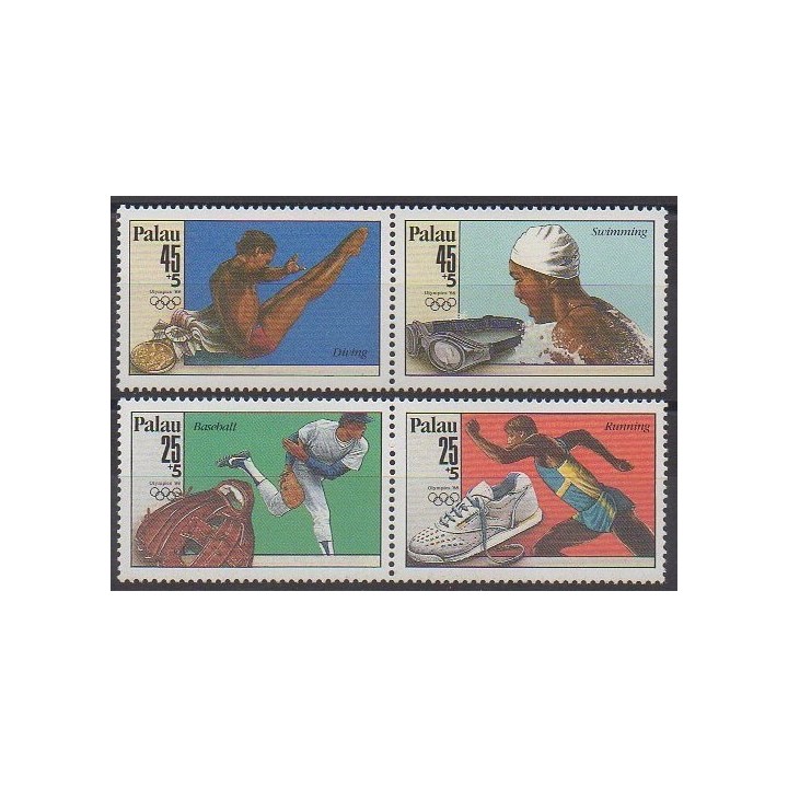 Palau - 1988 - Nb 220/223 - Summer Olympics
