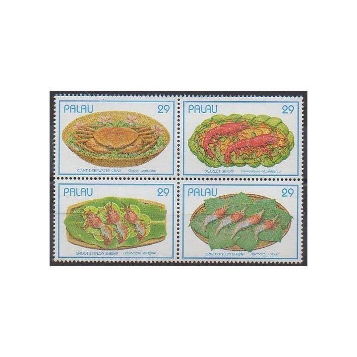 Palau - 1993 - No 539/542 - Gastronomie