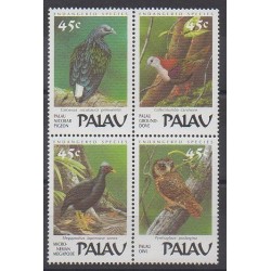 Palau - 1989 - Nb 229/232 - Birds