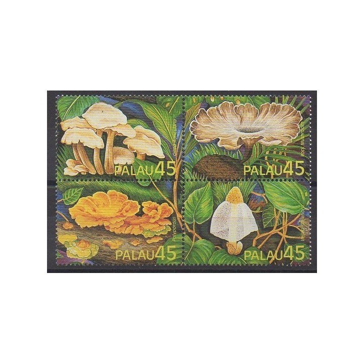 Palau - 1989 - No 233/236 - Champignons