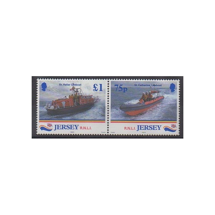 Jersey - 1999 - Nb 870/871 - Firemen