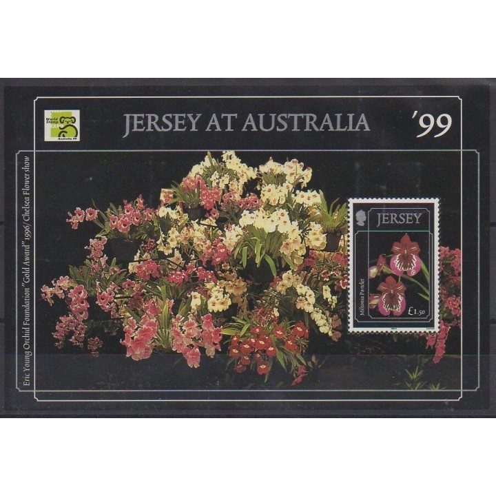 Jersey - 1999 - Nb BF25 - Orchids
