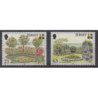 Jersey - 1999 - No 879/880 - Parcs et jardins