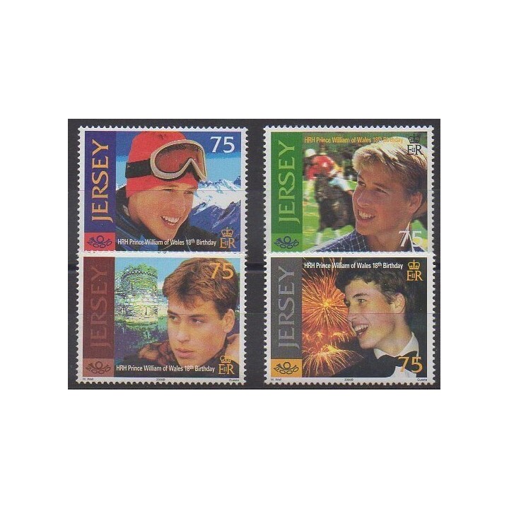Jersey - 2000 - Nb 944/947 - Royalty