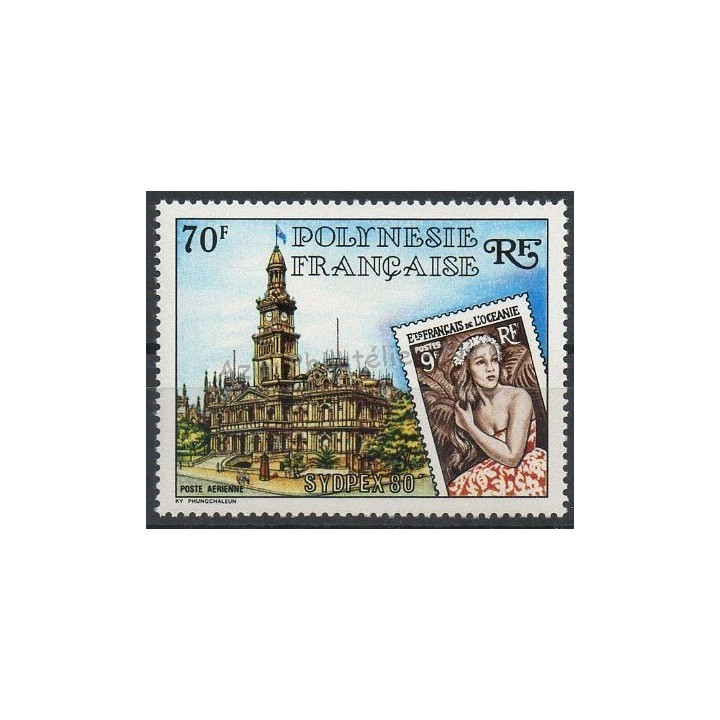 Stamps - Theme stamps on stamps - Polynesia - Airmail - 1980- Nb PA155