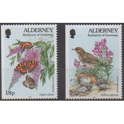 Aurigny (Alderney) - 1997 - Nb 100a/101a - Animals