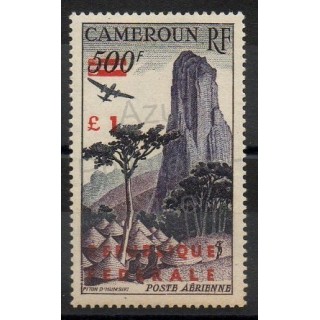 Timbres - Thème sites  - Cameroun - 1961- No PA 51a