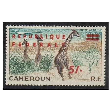 Cameroun - 1961- No PA 49 - Animaux