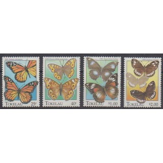 Tokelau - 1995 - Nb 217/220 - Insects