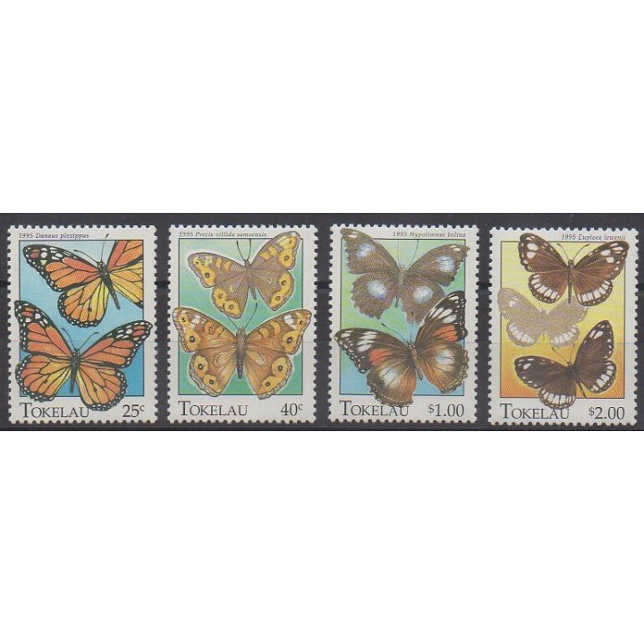 Tokelau - 1995 - No 217/220 - Insectes