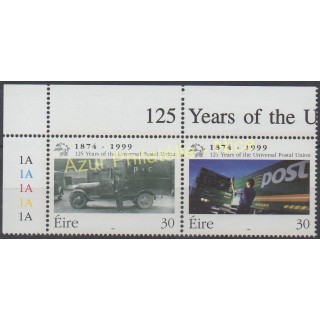 Timbres - Thème voitures - Irlande - 1999 - No 1152/1153
