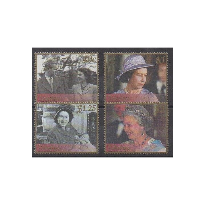 Tokelau - 2002 - Nb 275/278 - Royalty