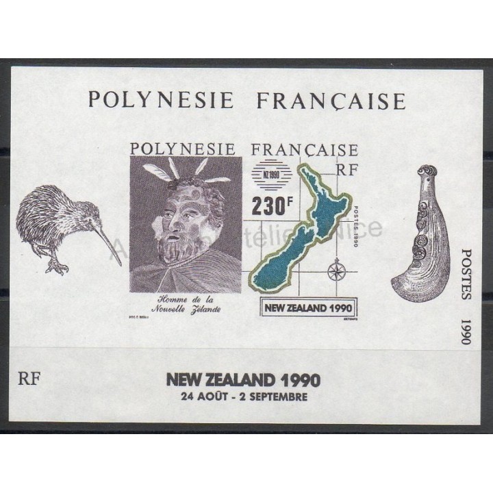 Stamps - Theme exhibition - Polynesia - Blocks and sheets - 1990- Nb BF 17